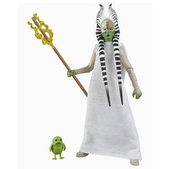 Figura Togruta Halloween Edition Star Wars de 15 cm con dos accesorios incluidos. Forma parte de la línea The Black Series y presenta un diseño especial para Halloween dentro del universo Star Wars.