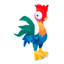 Peluche de Hei Hei de Vaiana Moana Disney de 25 cm, con diseño fiel al personaje y colores vivos que reflejan su aspecto característico en la película.