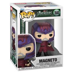 Figura POP de Magneto de Marvel Studios Avengers Doomsday en vinilo con cabeza oscilante y caja regalo. Diseño estilizado y compacto, ideal para coleccionistas y fans de la saga.