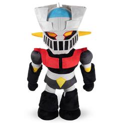 Peluche de Mazinger Z de 50 cm que reproduce al robot del anime con sus colores y detalles característicos en un diseño suave y de tamaño medio.