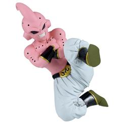 Figura Majin Buu de Dragon Ball Z de 13 cm fabricada por Banpresto. Representa al personaje en una pose dinámica con detalles fieles a la serie y acabado en colores vivos.