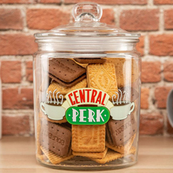 Galletero oficial de Warner con el motivo del famoso café de la serie Friends El Central Perk, revive las aventuras de Rachel Green, Phoebe Buffay, Chandler Bing, Joey Tribbiani, Ross Geller, y Monica Geller