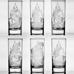 Pack oficial de 6 vasos de Raya y el último Dragón. Este pack está compuesto por un vaso de Raya, uno de Baby Noi, uno de Boun, uno de Sisu, uno de Tong y uno de Tuk Tuk.