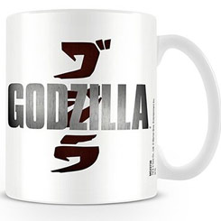 Taza oficial del Logo Godzilla basado en la película de 2014, la taza está realizada en cerámica con una capacidad de 0,33 litros.