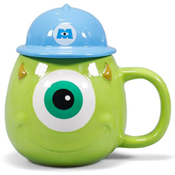 Divertida taza en 3D de Mike Wazowski basado en la saga de Pixar Monsters Inc. Esta preciosa taza está realizada en cerámica con una capacidad aproximada de 0,30 litros., 