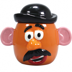 Entrañable taza con la forma del famoso Señor Patata de la saga de Toy Story. La taza está realizada en gres con una capacidad aproximada de 300 ml. Viene en caja de regalo.
