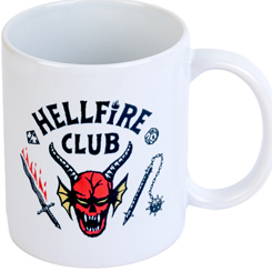 Taza Stranger Things Hellfire Club Demon. Mantente fresco mientras te enfrentas al Demogorgon con este demonio en relieve de Stranger Things Hellfire Club. 